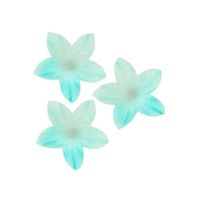 Wafer flower mini blue