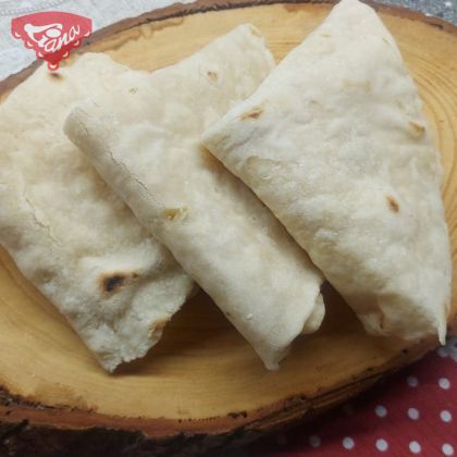 Gluten-free tortillas from Bread mix white Liana