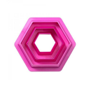 Vykrajovačka hexagon 3 ks