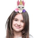 Unicorn crown with flowers