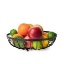 Fruit basket black 30 x 8.5 cm