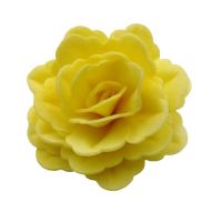 Róża waflowa chińska duża żółta
