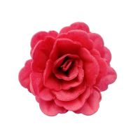 Róża waflowa chińska średnia czerwień