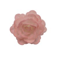Róża waflowa chińska średnio różowa cieniowana