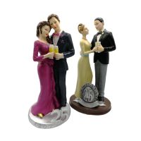 Statuette - Mr. and Mrs. - 25th wedding anniversary