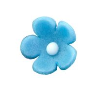 Mini light blue flower