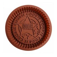 Silicone cookie mold