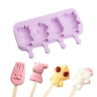 Silicone mold for mixed popsicles