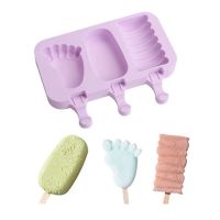 Mold silicone for popsicles track popsicle twister