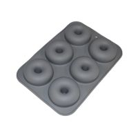 Silikonform für Donuts 6 Stk