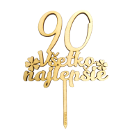Fafaragás Boldog születésnapot a 90-es számmal