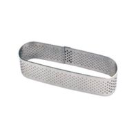 Form for tartlets, perforated, metal oval