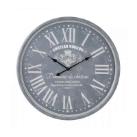 Uhr grau 52 cm