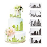 Cake template - cities
