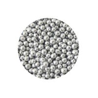 Posyp srebrne perły 4 mm 60 g