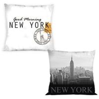 Pillow + sheet New York 40 x 40 cm