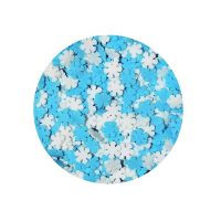 Sprinkle blue-white snowflakes 40g