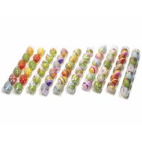 Easter eggs colored mix 6 pcs