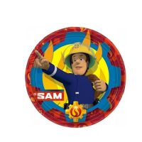 Feuerwehrmann Sam Teller 23 cm 8-tlg