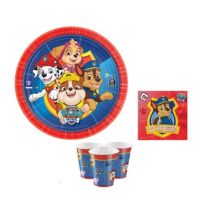 Party set - Paw Patrol all plate, cup, napkins 32 pcs