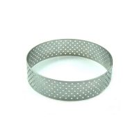 Form for tartlets, perforated, metal circle 12 cm
