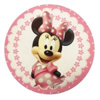 Wafer - Pink Minnie Mouse