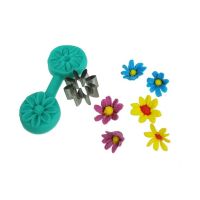 Cutter and silicone flower mold