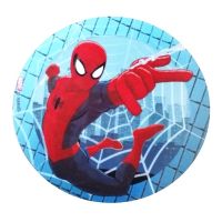 Wafer Spiderman blue background