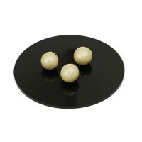 Pearls chocolate ecru with hazelnut 150 g