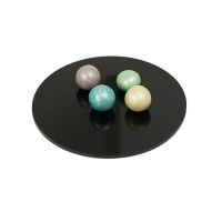 Schokoladenfarbene Perlen mit Haselnuss 150 g