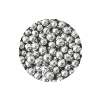 Posyp srebrne perły 6 mm 60 g