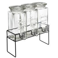 Set of lemonade containers with stand 3x1.5l