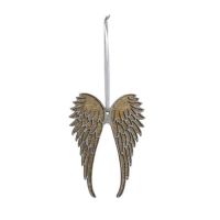Drewniane skrzydła anioła - dekoracja na choinkę