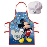 Mickey Mouse Kinderschürze + Mütze
