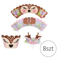 Indentations and edges of Bambi muffins 8 pcs