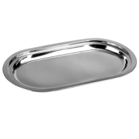 Stainless steel tray 33x19 cm
