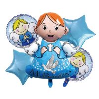 Luftballons - Blauer Engel 5 Stk