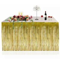 Decorative curtain gold 75x300 cm