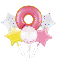 Donut balloons 6 pcs