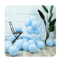 Balony pastelowe błękitne 12 cm - 200 szt