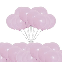 Balony pastelowe jasnoróżowe 25 cm - 100 szt