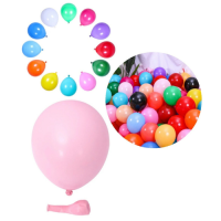 Balloons matte light pink 25 cm - 100 pcs