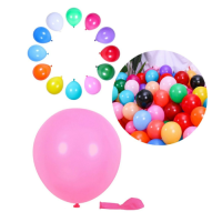 Balloons matte pink 25 cm - 100 pcs