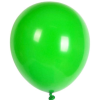 Zöld lufi 30 cm - 10 db
