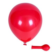 Balloons matte red 30 cm - 100 pcs