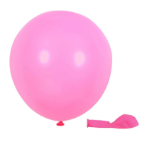 Balloons matte pink 30 cm - 100 pcs