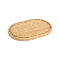 Serving tray bamboo oval