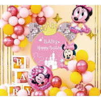 Balloon girland + Minnie Mouse poszter