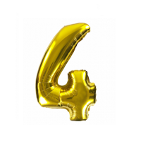Balon złoty 106 cm nr 1 4