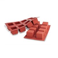 Form silicone cubes 8 pcs Silikomart